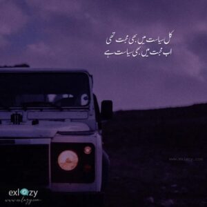 Love poetry in Urdu 2 lines