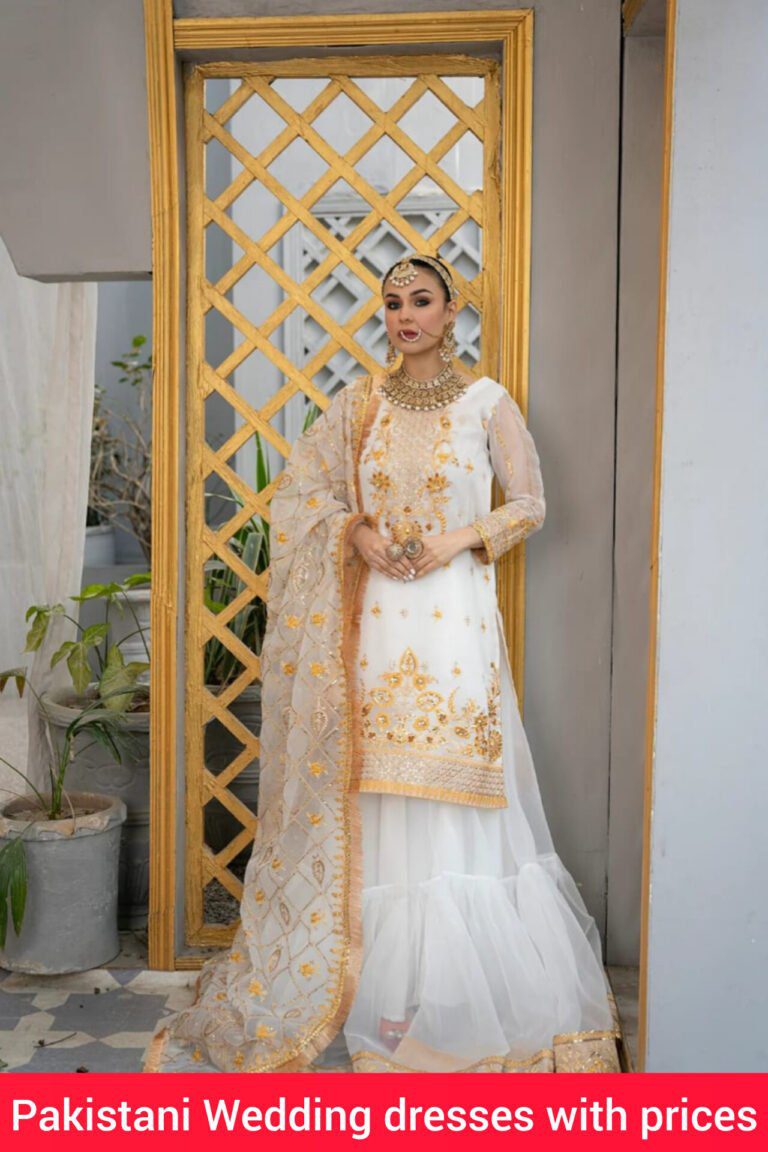 Affordable Elegance: Pakistani Wedding dresses with prices