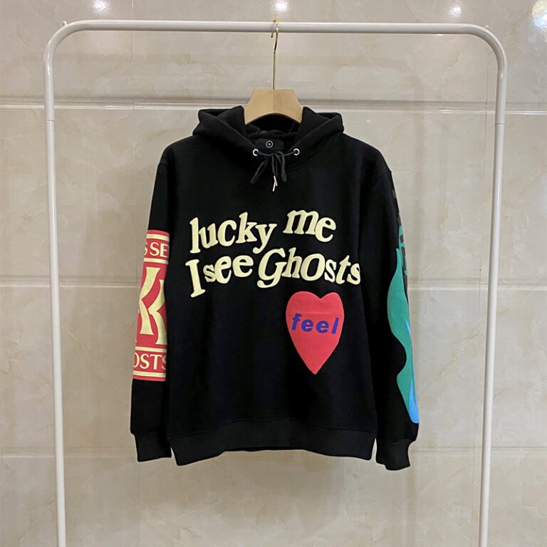 Embracing the Icon- Kanye West’s Lucky Me I See Ghosts Hoodie