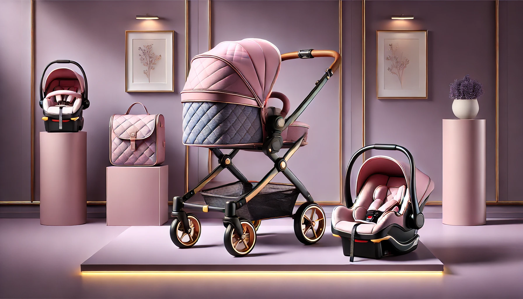 pram 3 in 1 travel system